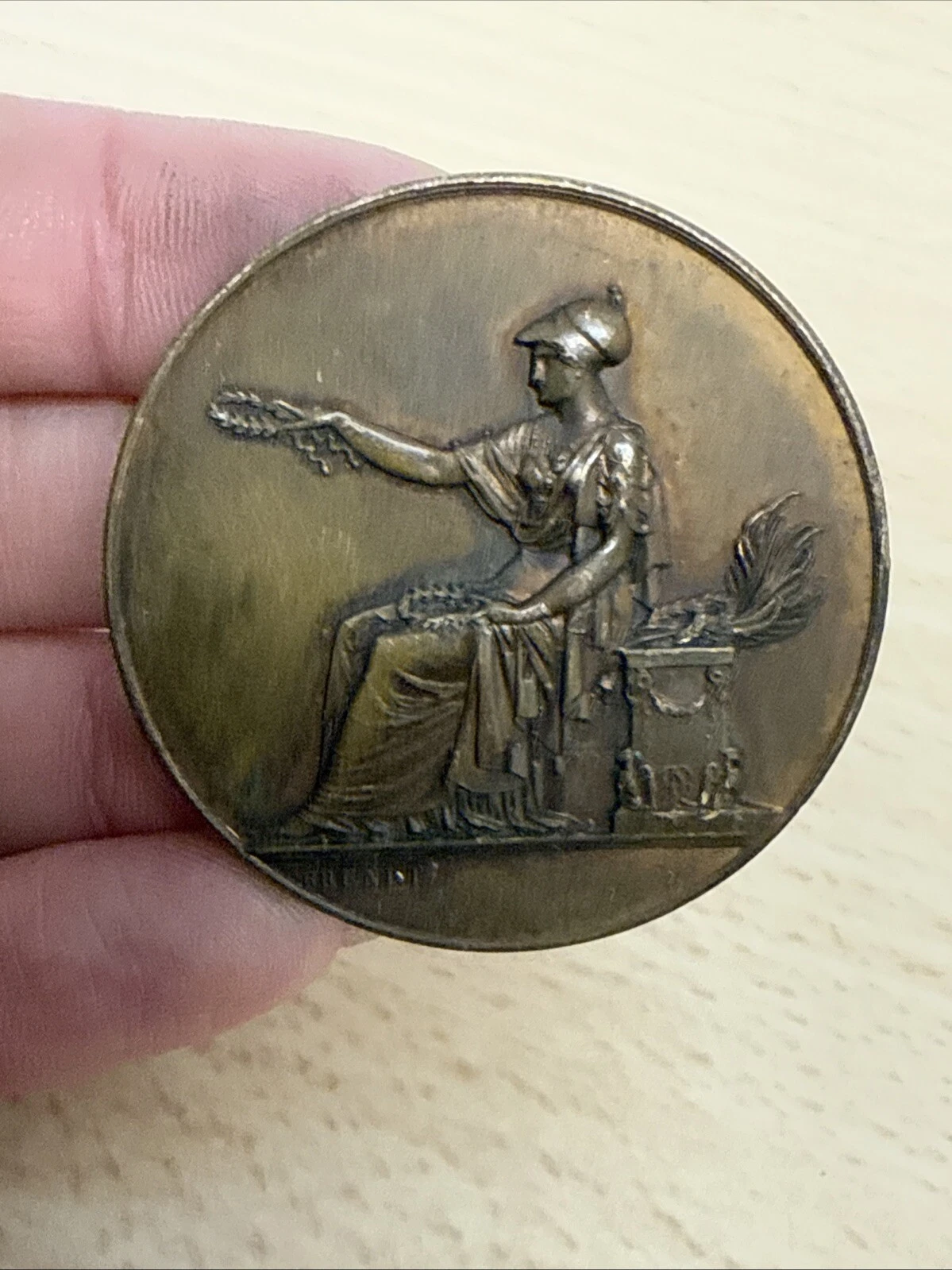 Médaille Lycée Janson De Sailly Concours Général 3e Accessit 1893