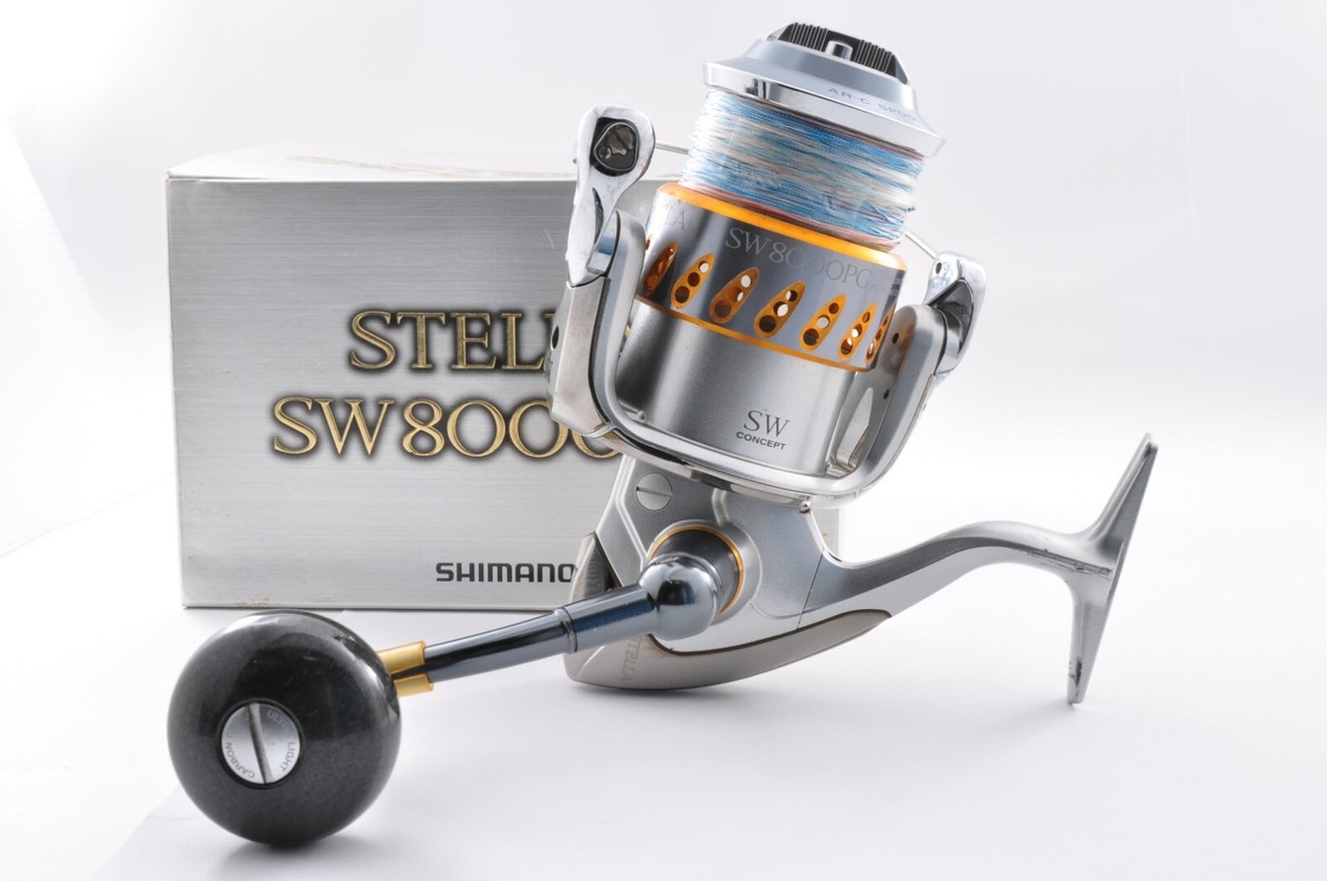 SHIMANO - 08ステラSW 8000PG Shimano 08 Stella SW 8000PG Spinning Fishing Reel Exc+5 Big