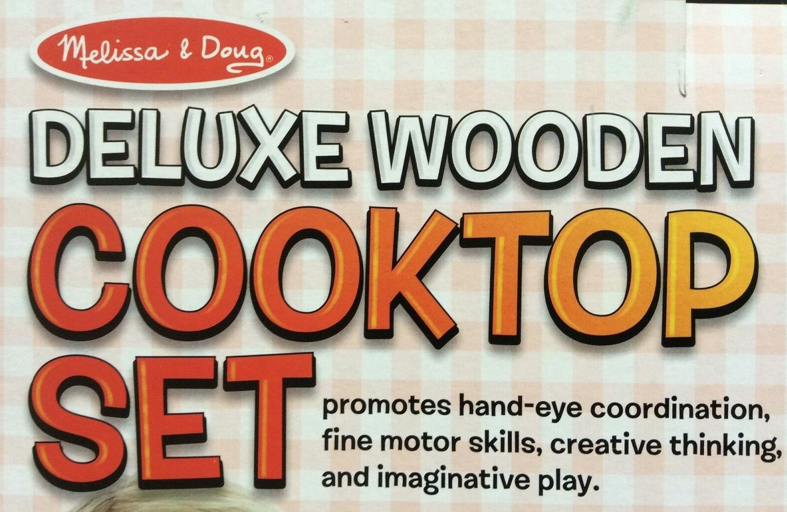 melissa and doug wooden cooktop set