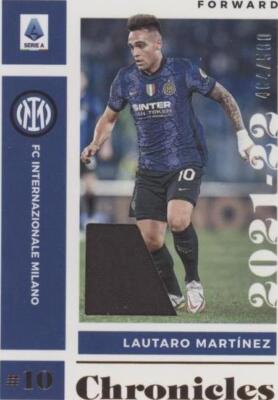 Las mejores ofertas en 2021-22 Panini Chronicles Lautaro Martinez