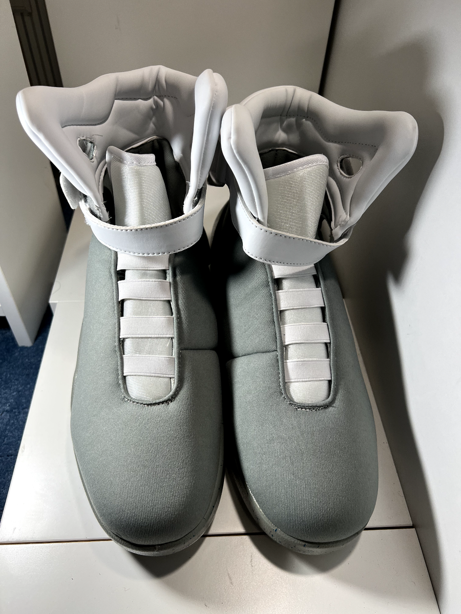 Back To The Future Shoes Air Mags (Replica) size 12 Prop Costume | eBay