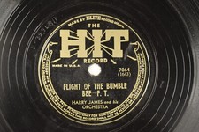 Harry James 78 RPM The Hit Record- Flight Of The Bumble Bee L14E