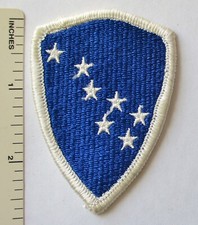 Original ALASKA US ARMY NATIONAL GUARD STATE Merrowed Edge
