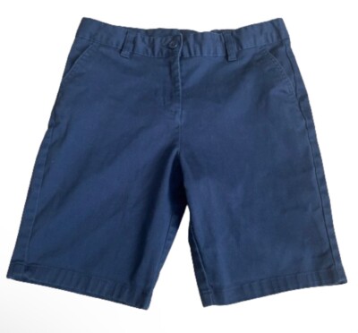 Wonder Nation Girls Size 16 School Uniform Shorts Navy Blue