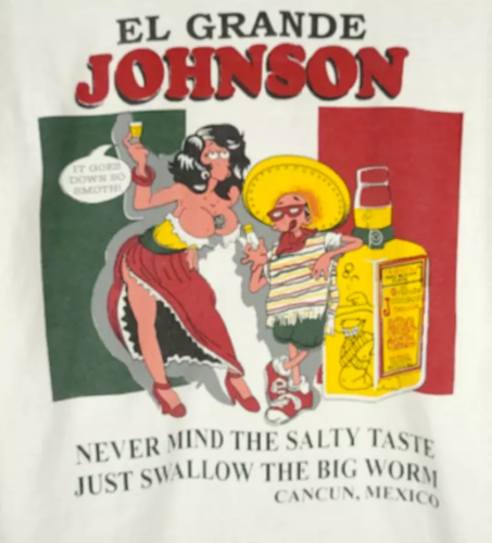 Big Johnson lustiges Humor El Grande T-Shirt volle Größe S-5XL - Bild 1 von 3