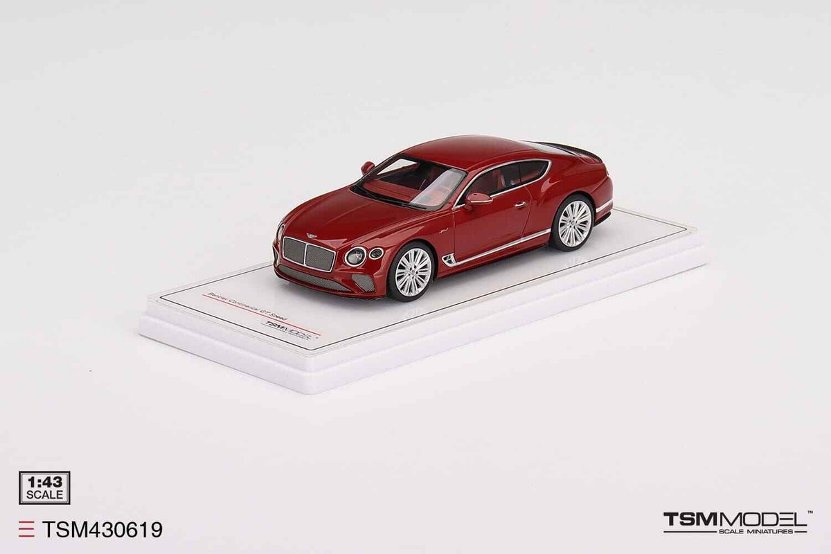 1/43 TSM ベントレー コンチネンタルGT スピード 2022 TSM TSM430619 1/43 Bentley Continental GT Speed 2022 Candy