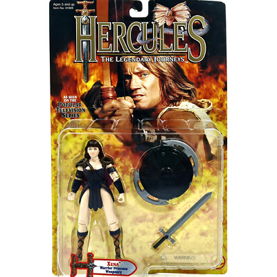 XENA FIGURE 1995 HERCULES LEGENDARY JOURNEYS TOYBIZ WARRIOR DISGUISE OVP VINTAGE
