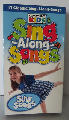 Sing Along Songs VHS Songs of America Cedarmont Kids 18 Classic