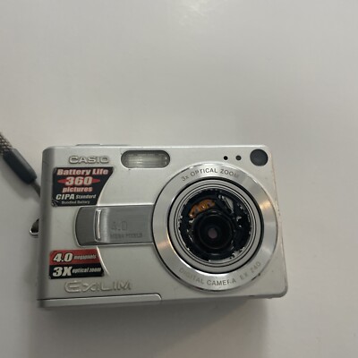 CASIO EXILIM EX-Z4B DIGITAL CAMERA Untested w/ Battery and CASIO EXILIM EX-Z4B DIGITAL CAMERA Untested w/ Battery and