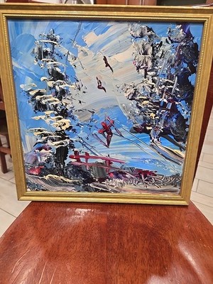 Morris Katz Original Painting