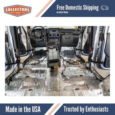 Sound Deadener Floor Insulation Kit for 2018-2022 Jeep Wrangler 665361