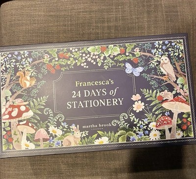 Martha Brook 24 Days of Advent Calendar 2024 Stationary Set