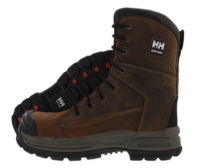 Helly Hansen Denison 8'' Work Boot Mens Shoes Size 9.5, Color: Brown