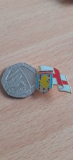 ASTON VILLA, ENGLAND BADGE 