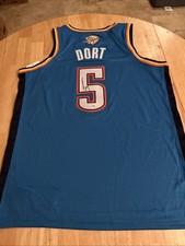 Luguentz Dort Oklahoma City Thunder Autographed Finals Jersey JSA Certified