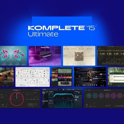 NI Komplete 15 Ultimate Upgrade from K14 Select License Key Email