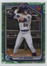 2024 Bowman Draft Chrome Lunar Glow Refractor Trey Snyder #BDC-138 1i5w
