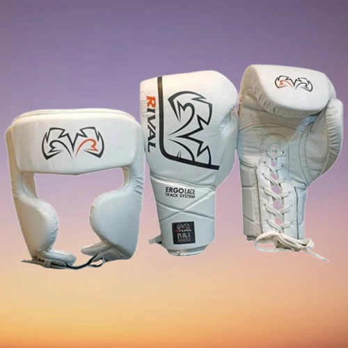 Genuine Leather Rival Boxing RHG Training Headgear - Professional Head guard. - Image 3 of 4