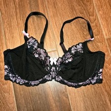 ADORE ME BRA SZ 40C BLACK PINK LAVE