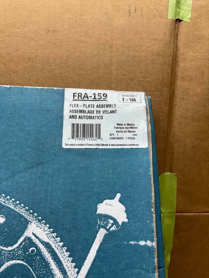 NEW 1986-2002 PIONEER 168 TOOTH FLEXPLATE FRA-159 FOR SBC 305 350 - Image 3 of 3