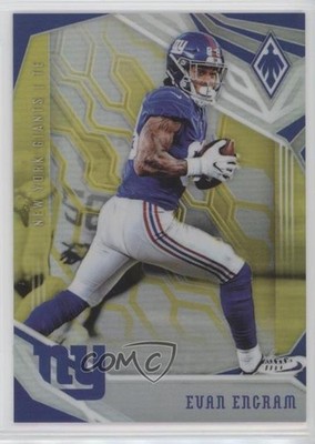 2018 Panini Phoenix Yellow 17/75 Evan Engram #72 1i8