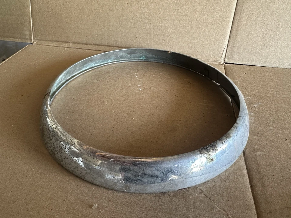 Austin Healey Sprite Mk1 1275 Headlight Mount Trim Ring OEM -W4 - Image 4 of 4