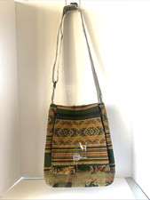 Peruvian Woven Shoulder Crossbody Bag Llama