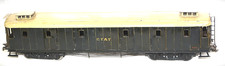 FOURNEREAU-éch 0-FOURGON à BAGAGES- 2 bogies-ETAT-2 VIGIES- 8 portes- TOIT PLAT