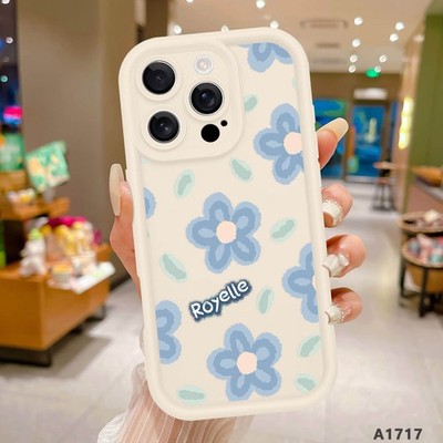 Custom Flower TPU Drop-Proof Phone Cover Case For iPhone 17 Pro Max 16e 15 14 13