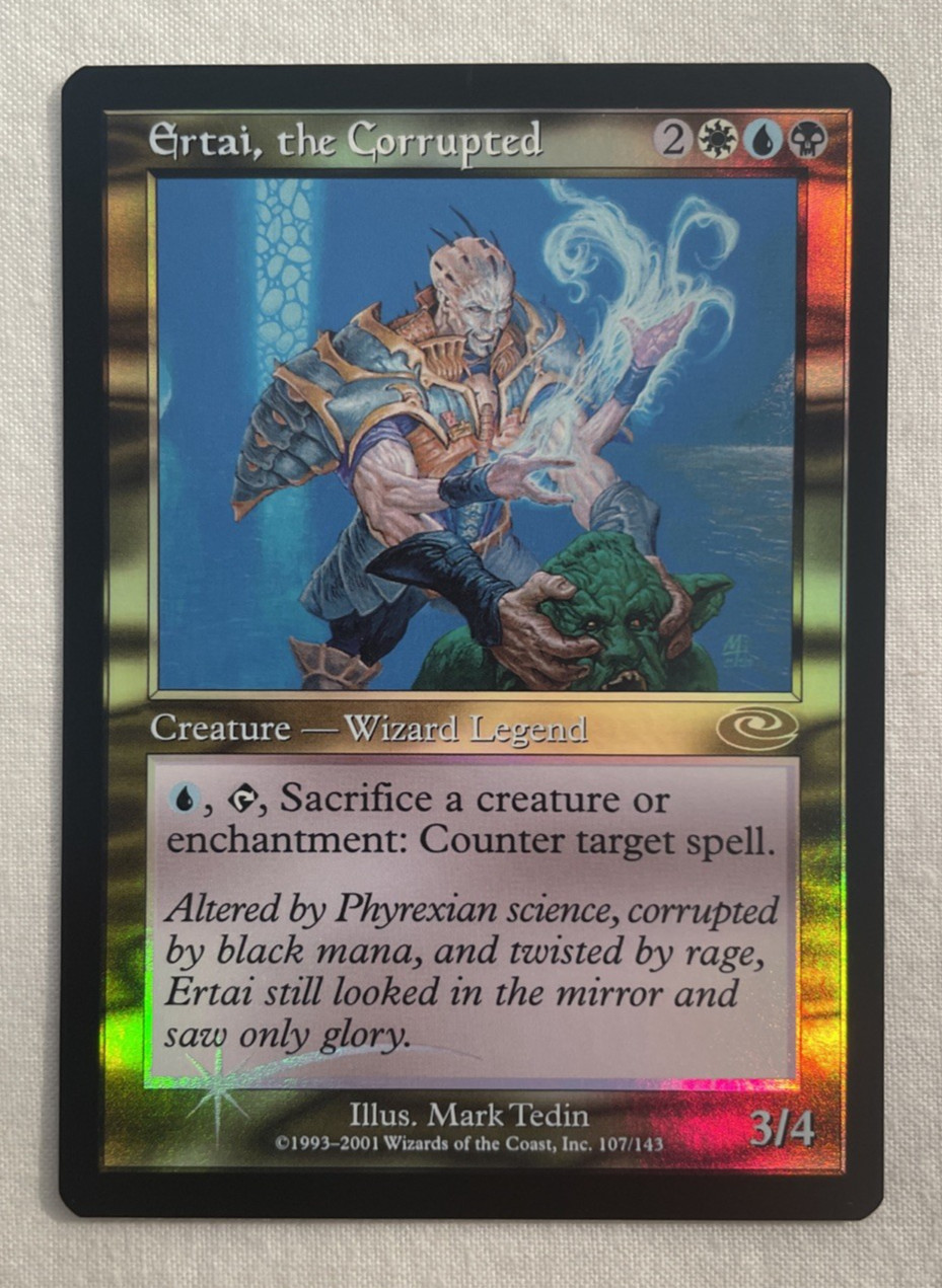1x Ertai, the Corrupted Planeshift FOIL MTG Magic the Gathering NM