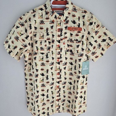 Magellan Boys XL 18-20 Halloween Fishing Shirt Button Up