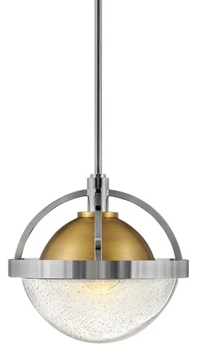 Hinkley Lighting 40017 Watson 12"W Pendant - Nickel - Picture 1 of 5