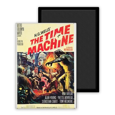 Die Zeitmaschine 1960 Version 3 Filmplakat - Magnet 54x78mm