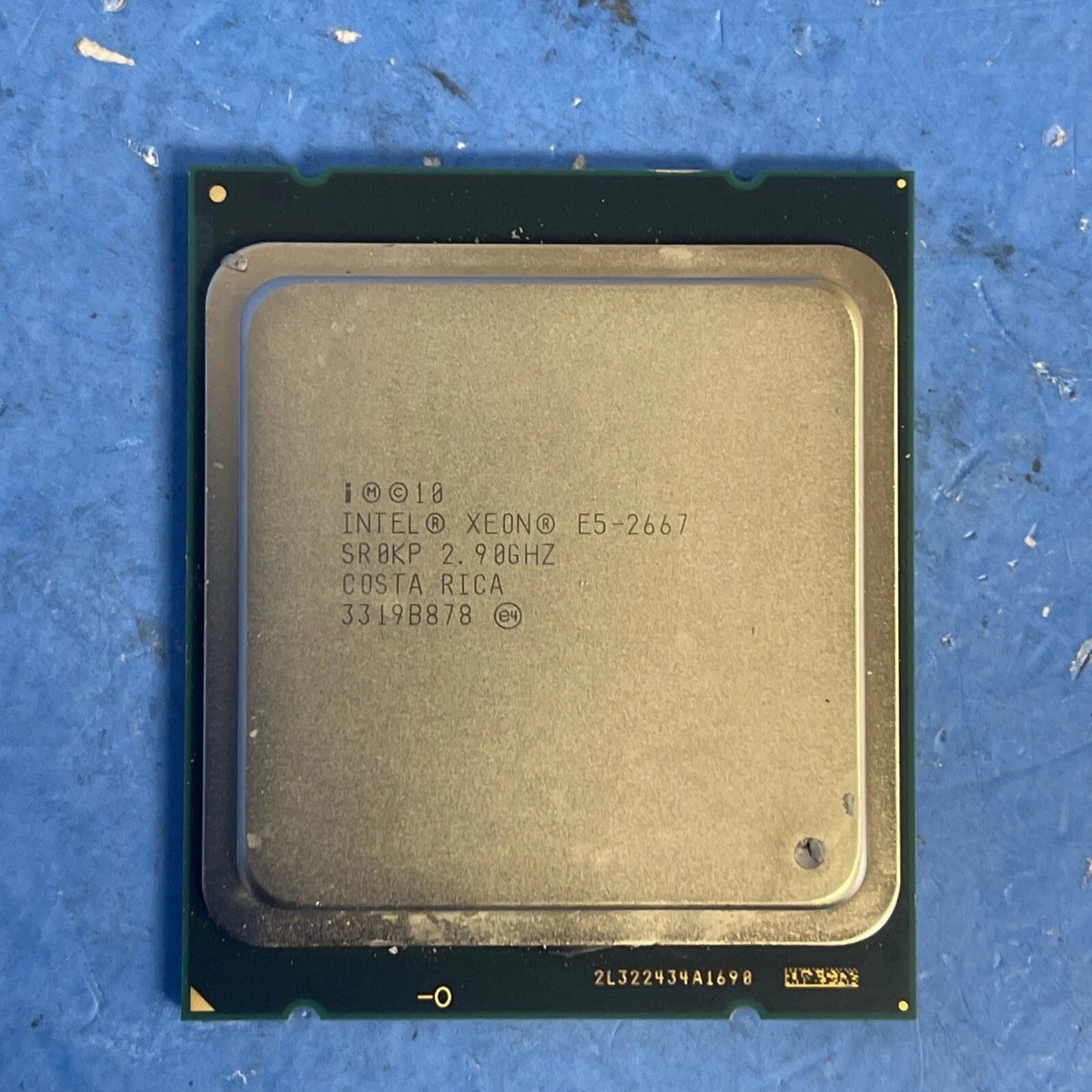 Lot of 2) Intel Xeon E5-2667 2.9GHz Six Core CPU Processor