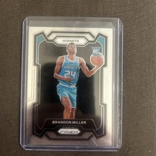 2023-24 Panini Prizm Brandon Miller Base Rookie RC #152 Hornets