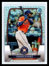 YORDAN ALVAREZ 2023 Bowman - [Holo] - Mega Box Chrome Mojo Refractor # 29