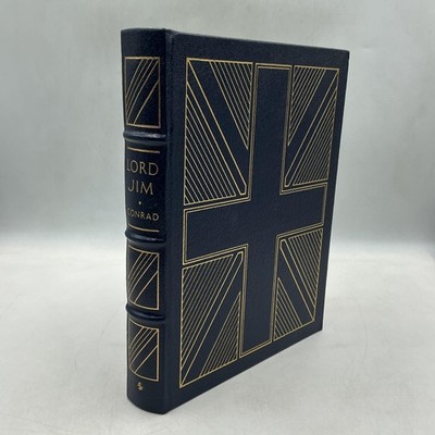 Vintage Lord Jim Conrad 100 Greatest Blue Leather HC 1977 USA Illustrated