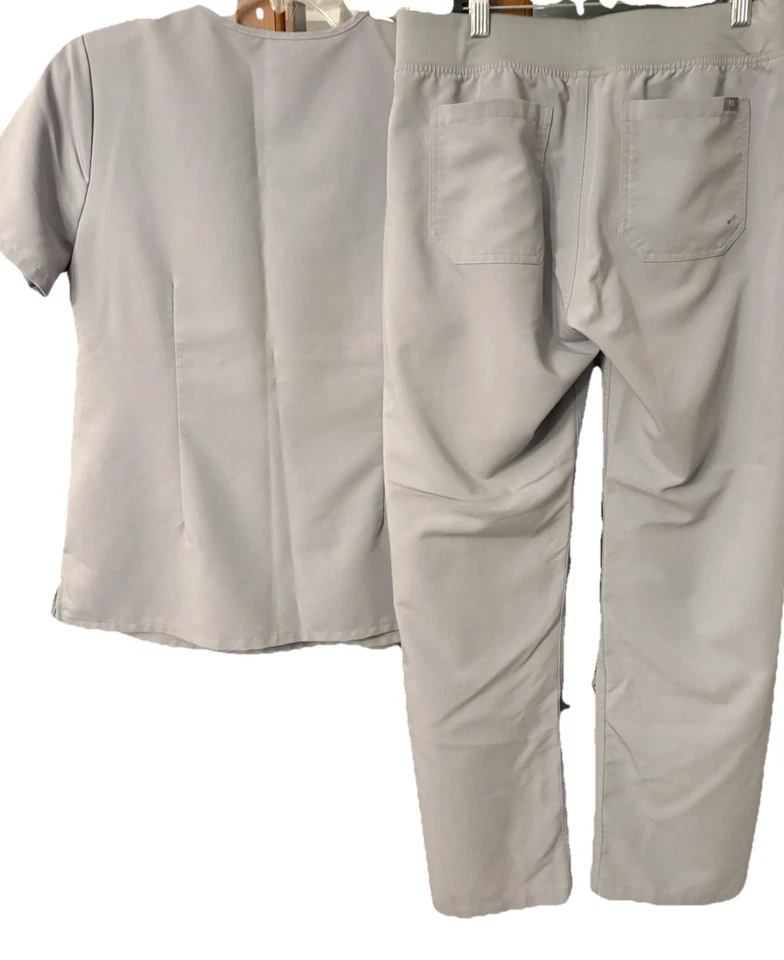 Juego Exfoliante Colección Técnica FIGS - Talla Mediana - Gris Claro Foto 2 de 4