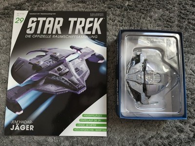 Star Trek Eaglemoss Jem'Hadar Jäger Ausgabe 29 mit Magazin