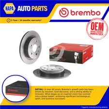 2x Brake Discs Pair Solid fits OPEL INSIGNIA A 1.8 Rear 08 to 17 292mm Set New