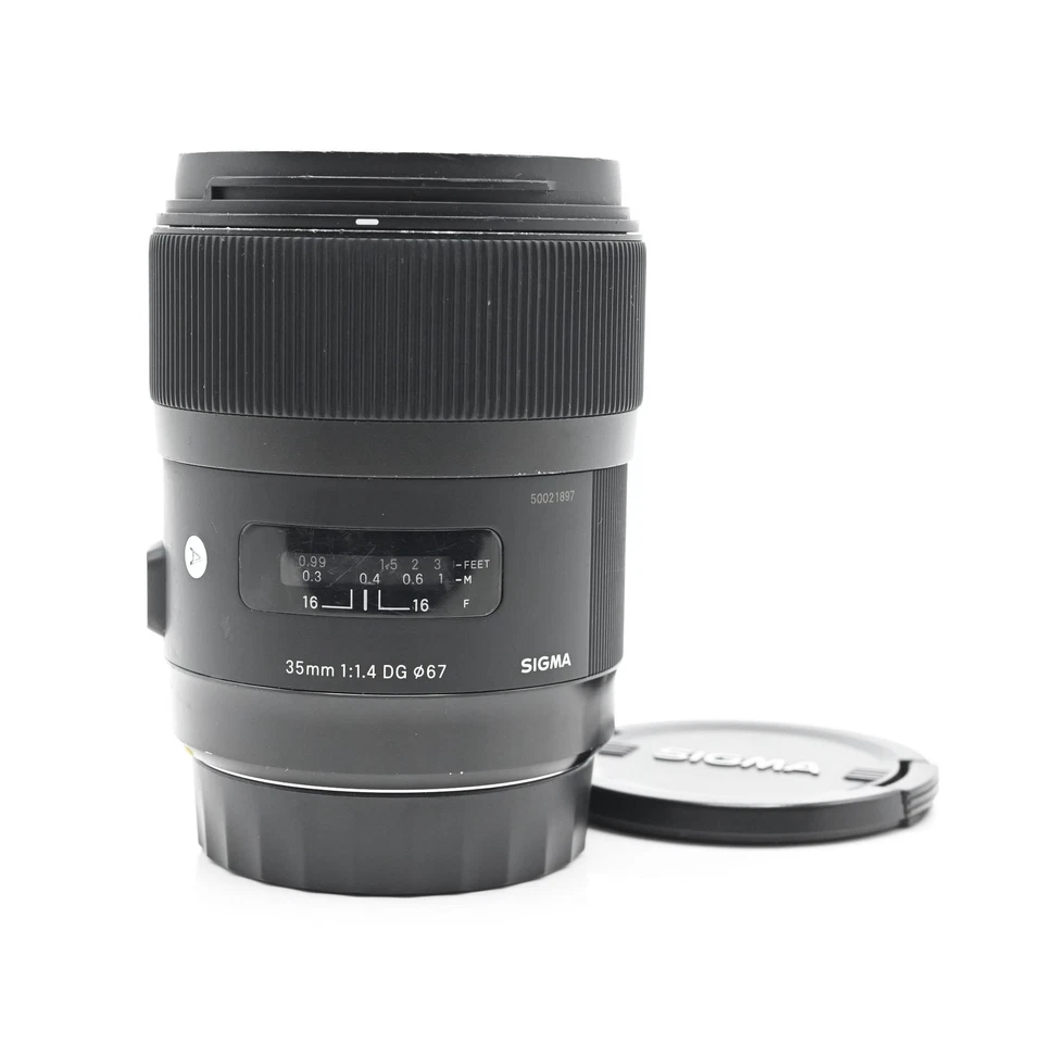 Lente Canon EF #897 Sigma AF 35 mm f1,4 DG Art 012 HSM