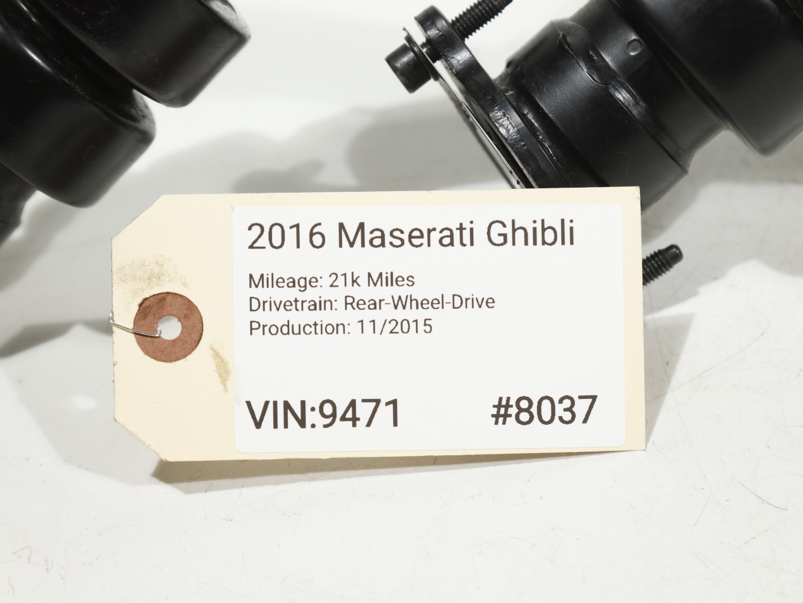 14-20 Maserati Ghibli RWD LEFT & RIGHT Side Intercooler Hose Pipe Line OEM 21K