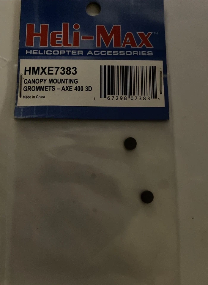 HELIMAX AXE 400 3D HMXE7383 MOUNTING GROMMETS HMXE7326 & HMXE8509 HEAD DAMPENERS - Image 3 of 4