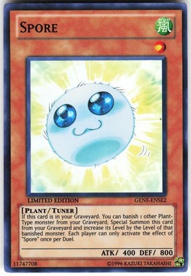 Spore GENF-ENSE2 Yugioh TCG Super Rare MP