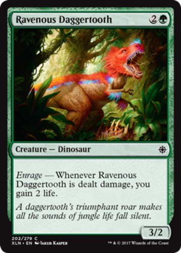 Ravenous Daggertooth Ixalan Near Mint, English