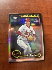 2024 Pro Debut Chrome Base #PDC-160 Brycen Mautz  - Palm Beach Cardinals