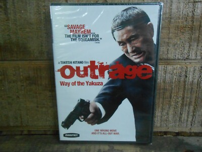 NEW Factory Sealed! Outrage: Way of the Yakuza (DVD, 2010) Takeshi Kitano