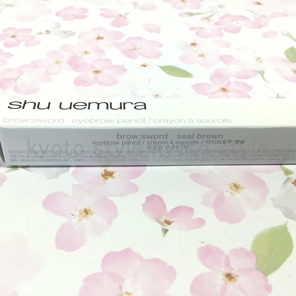 Shu uemura brow sword eyebrow pencil release seal brown 10285 JAPAN - Image 3 of 4