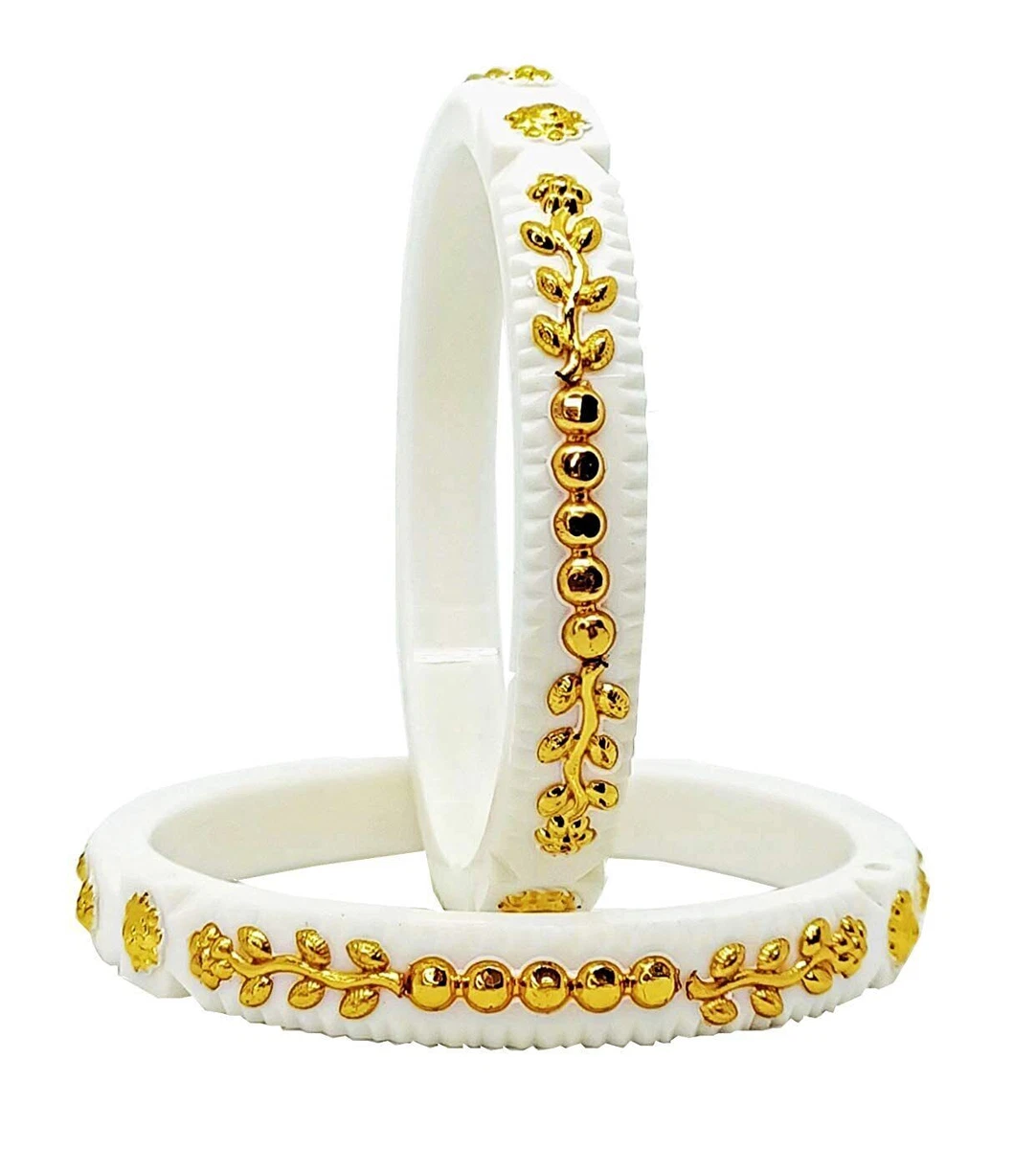 Indian Traditional Gold Plated Shakha Pola Bangle For Women