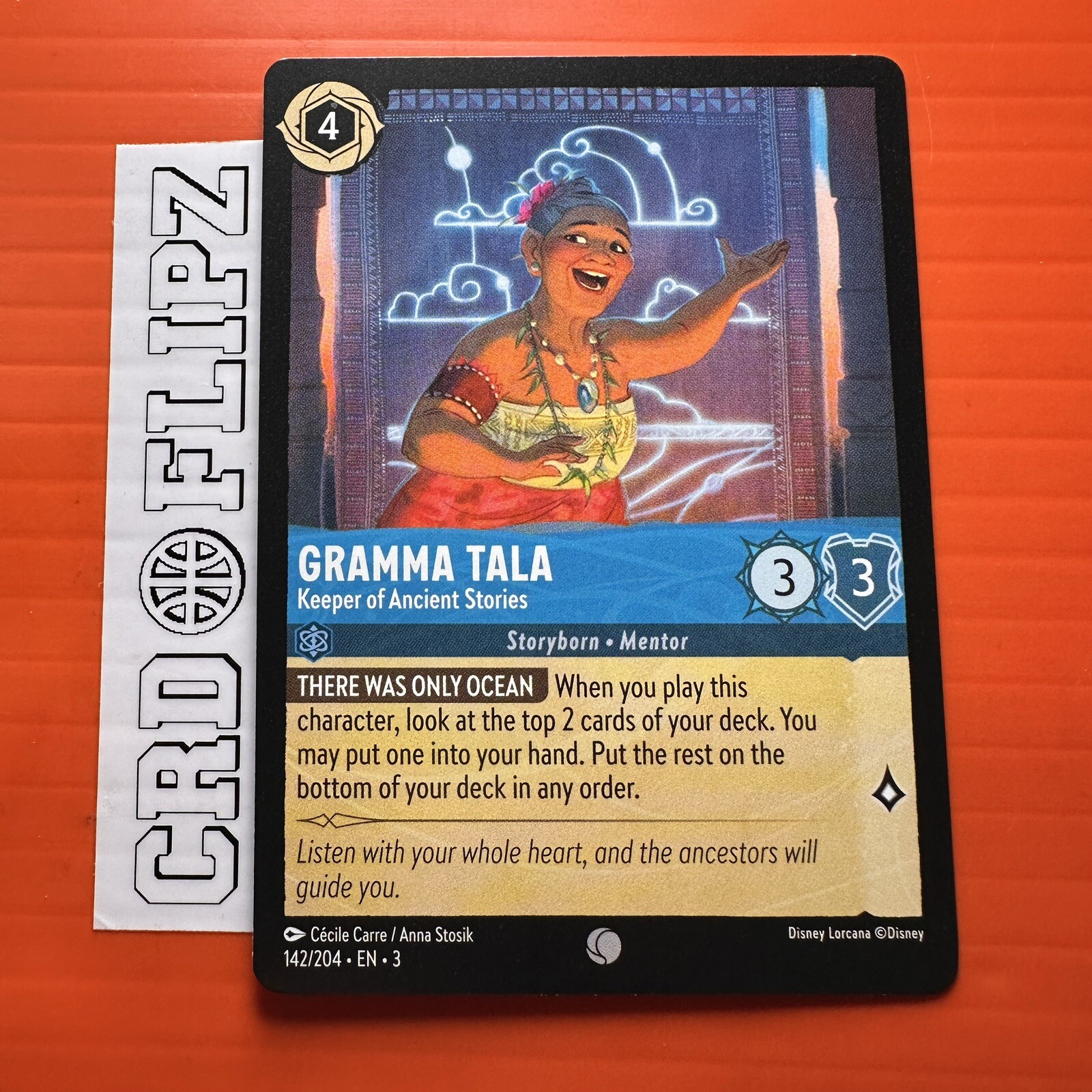 Gramma Tala Into the Inklands 142/204 Lorcana TCG Card NM/M Regular